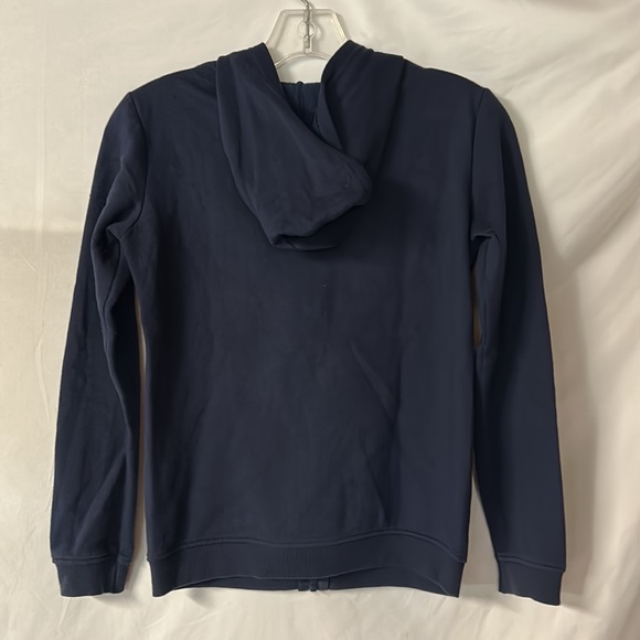 Benetton Zip Up Hoodie - Navy Blue - Size S - Picture 4 of 4
